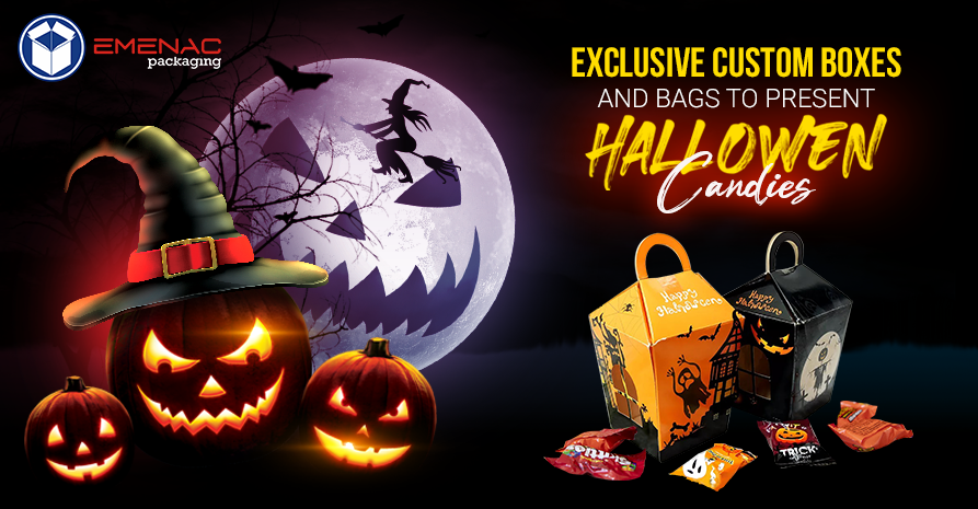 Exclusive Custom Boxes and Bags to Present Halloween Candies