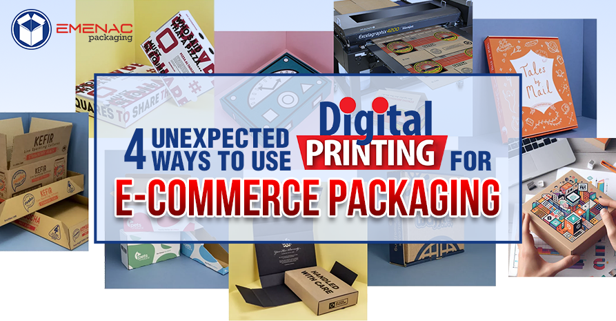 4 Unexpected Ways to Use Digital Printing for E-commerce Packaging